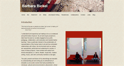 Desktop Screenshot of barbarabickel.ca